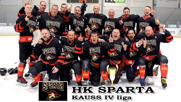 HK SPARTA - 4 līgas kausa uzvarētājs