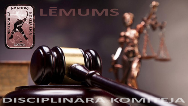 Disciplināras komitejas lēmums (2018-11-16)