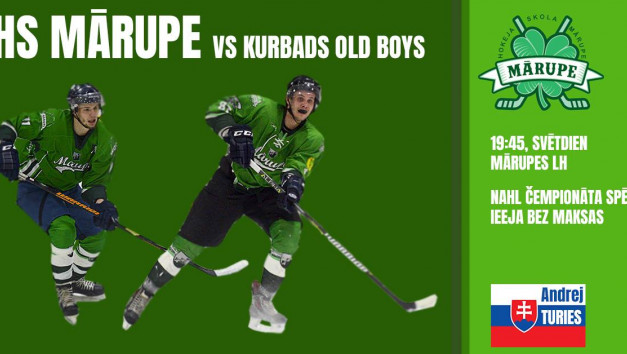 HS Mārupe vs HK Kurbads Old Boys (2019-01-06)